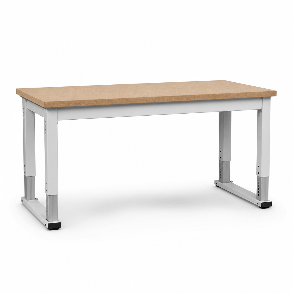 Height Adjustable Workbench with MPX Worktop 1500 x 750mm