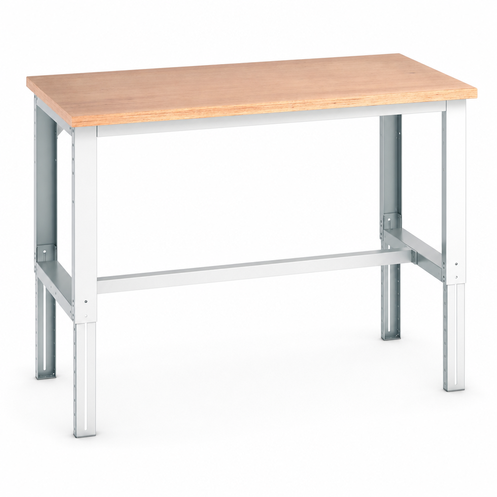 Height Adjustable Workbench with MPX Worktop 1500 x 900mm