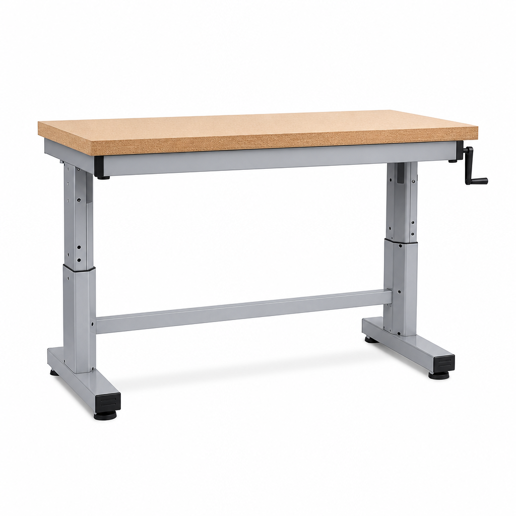 Height Adjustable Workbench with MPX Worktop 800kg Capacity