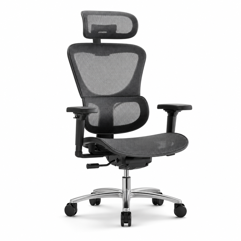 High Back Ergonomic Mesh Office Chair with Adjustable Arms