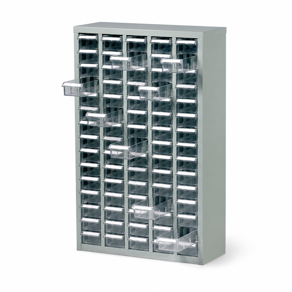 High Capacity Small Parts Storage Cabinets