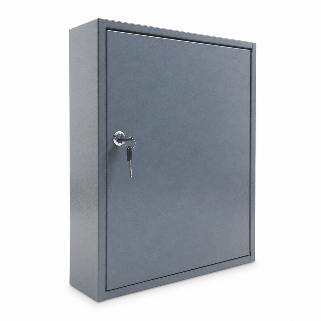 High-Security Wall-Mounted Key Cabinet Cupboard