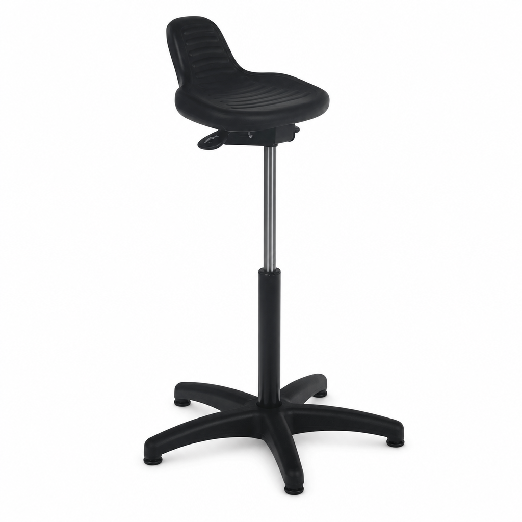 High Sit Stand Workshop Stool Without Footrest
