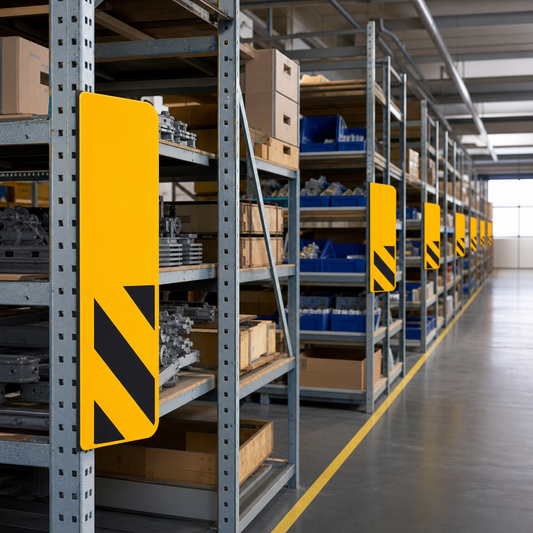 High Visibility Large Aisle Marker Signs