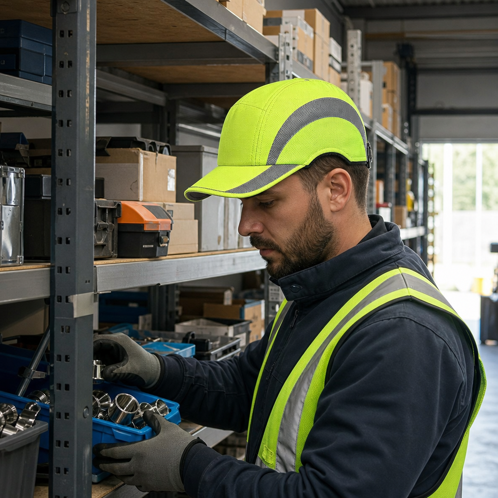 High Visibility Shock Proof Safety Cap
