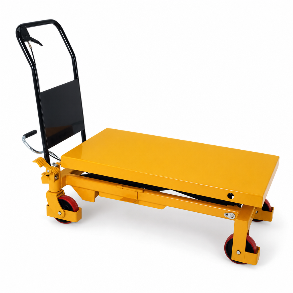 Hydraulic Mobile Scissor Lift Table 1000kg Capacity