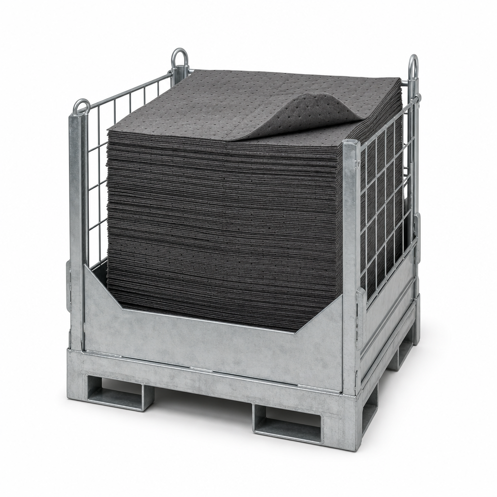 Hydrocarbon Oil and Fuel Spill Absorbent Pads