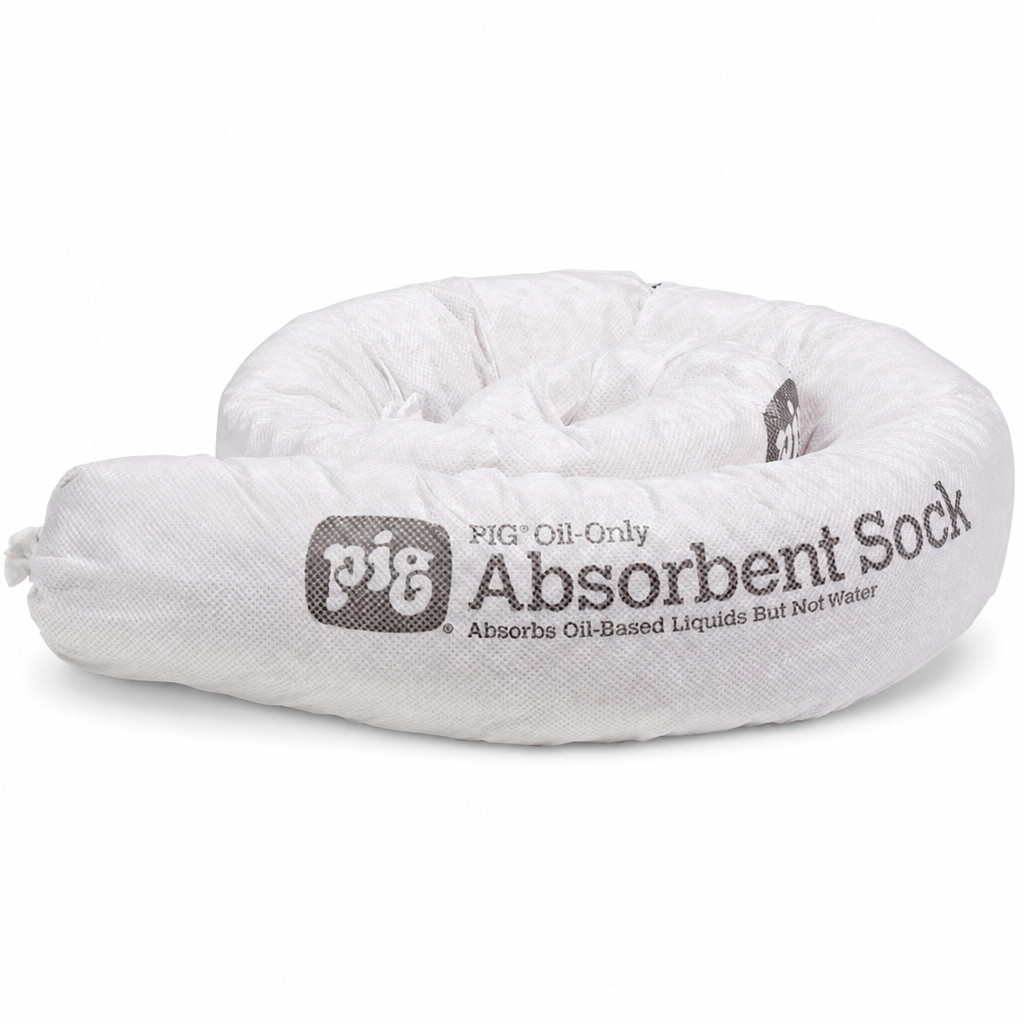 Hydrophobic Oil and Hydrocarbon Absorbent Sock