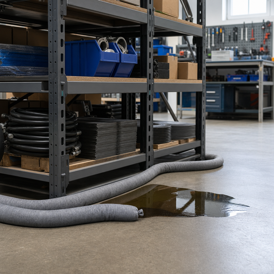 Hydrophobic Oil-Only Absorbent Socks