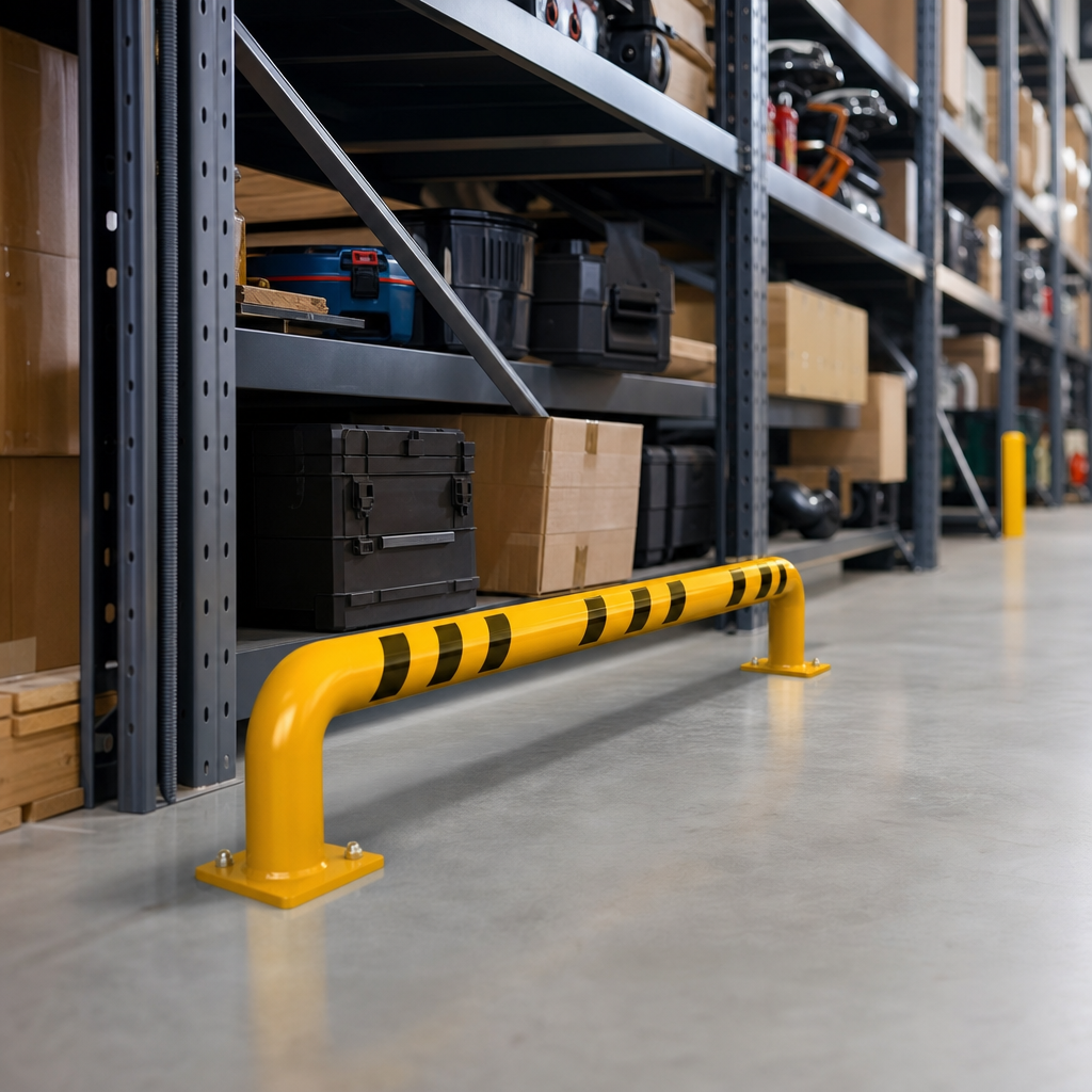 Indoor Screw-Fixed Warehouse Alarm Safety Bar
