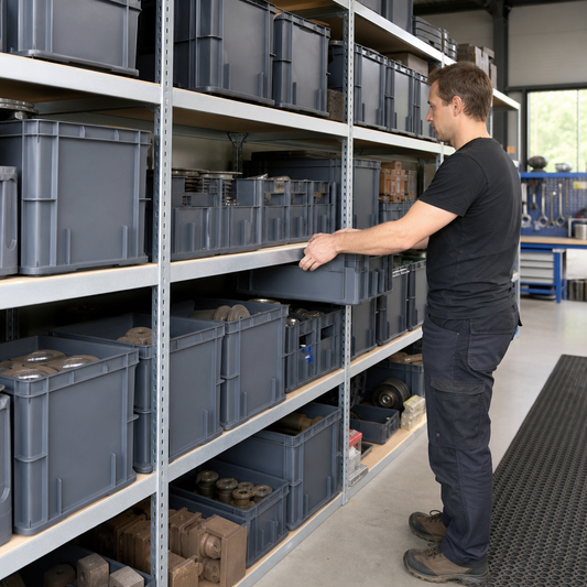 Industrial Stackable Container 60L – 600 x 400mm