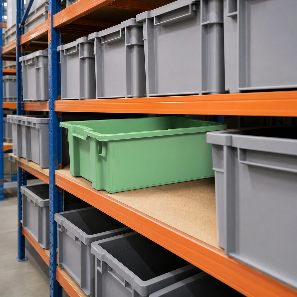 Industrial Stackable Container 60L – 600 x 400mm