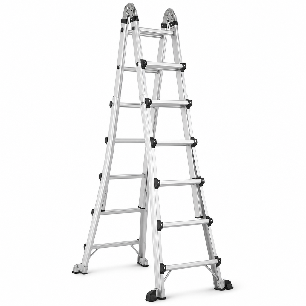 Industrial Triple Extension Telescopic Combination Ladder