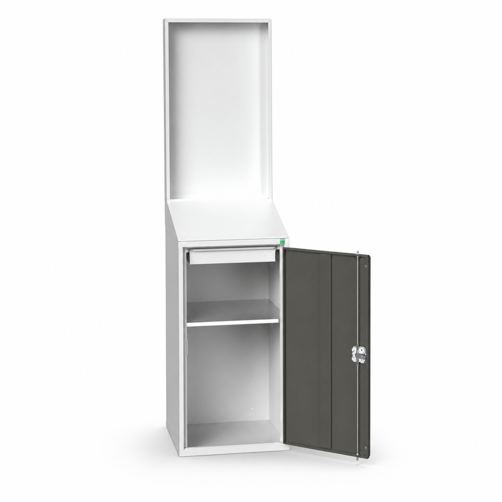 Industrial Workstation Lectern with Back Panel Options 2000x525x550mm