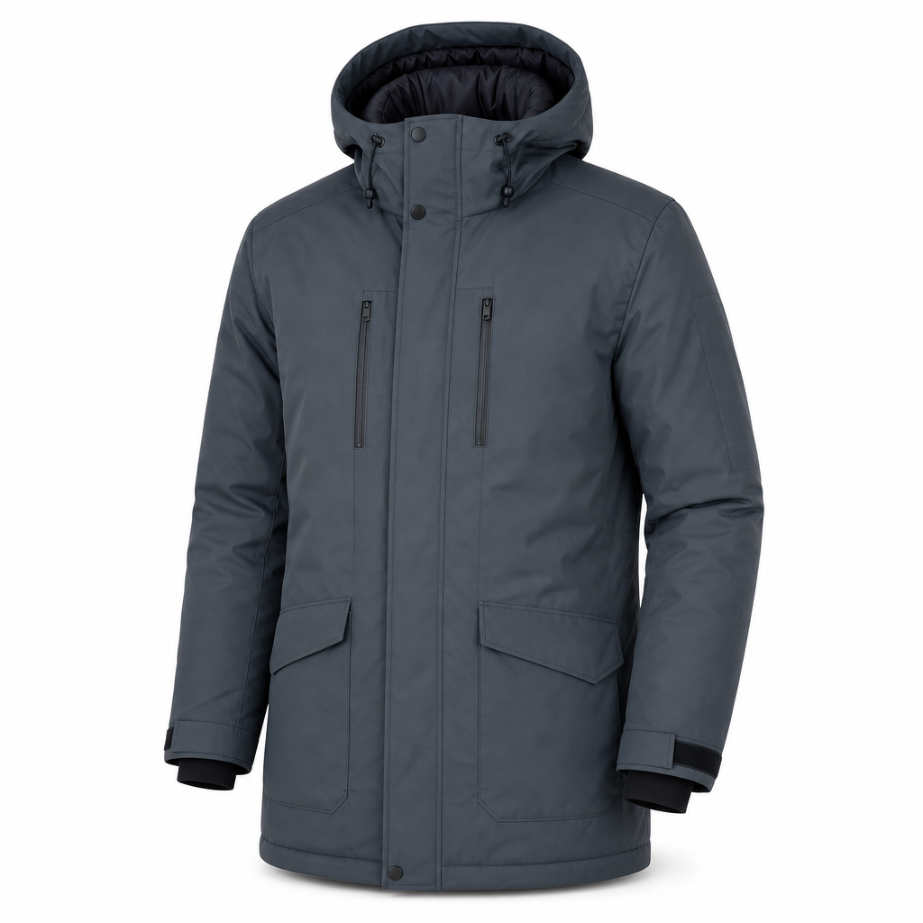 Insulated Waterproof Parka Coat