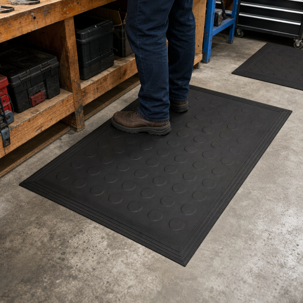 Interlocking Floor Tiles with Bevelled Edge Options