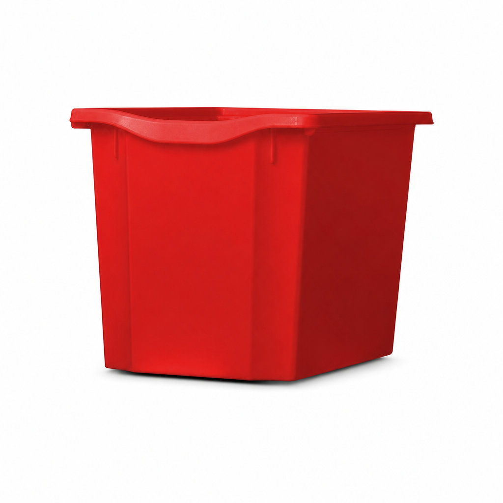 Jumbo A4 Plastic Storage Trays 40L – Solid Colours Pack of 5