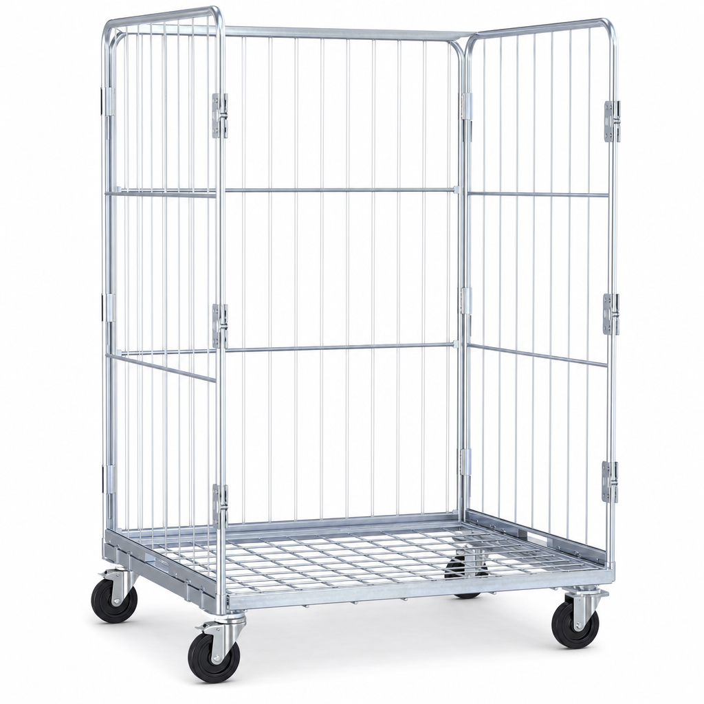 Jumbo Demountable Roll Cage with Zinc Finish