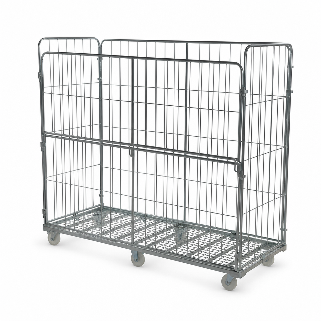 Jumbo Roll Pallet Cage with Removable Sides 500kg UDL