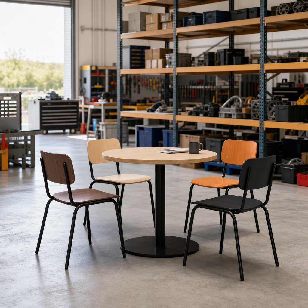 Laminate Bistro Chairs with Colour Options
