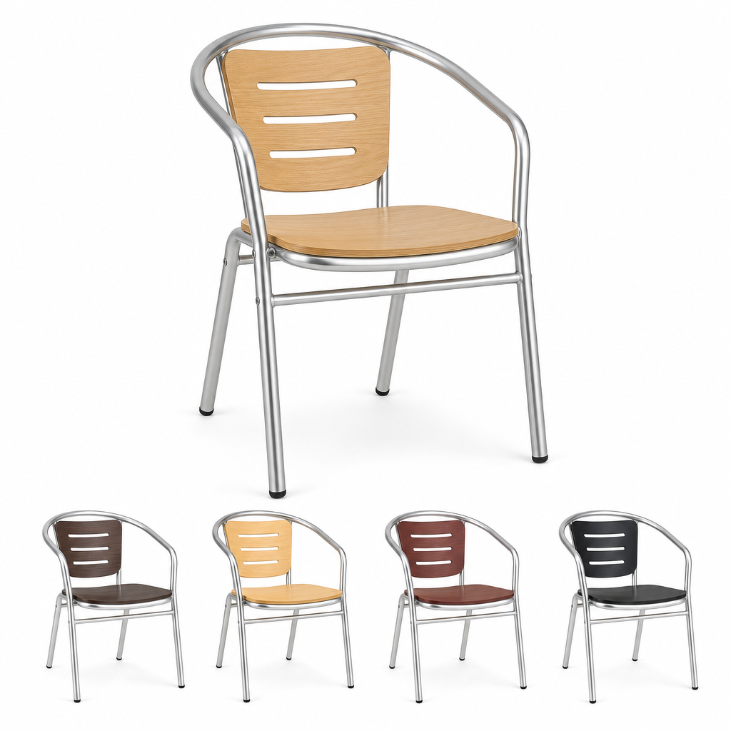 Laminate Bistro Chairs with Colour Options