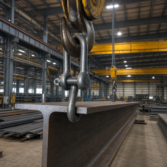 Large Galvanised Bow and D Shackles for Heavy Duty Securing