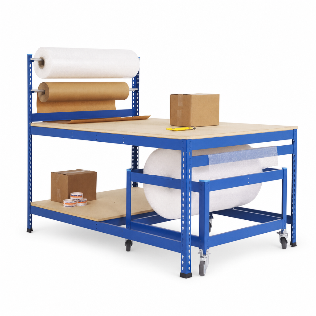Large Industrial Packing Stations with Optional Trolley