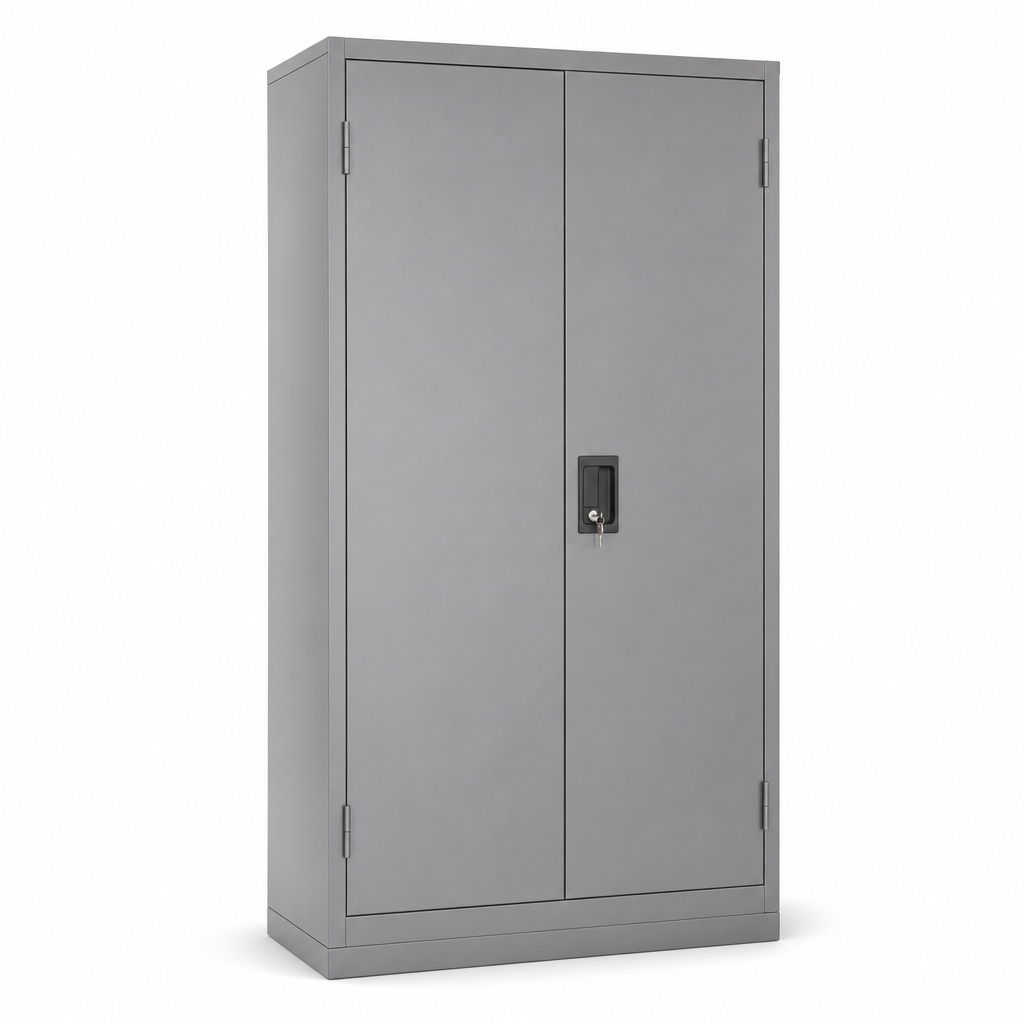 Large Metal Security Cupboard with Locking Doors
