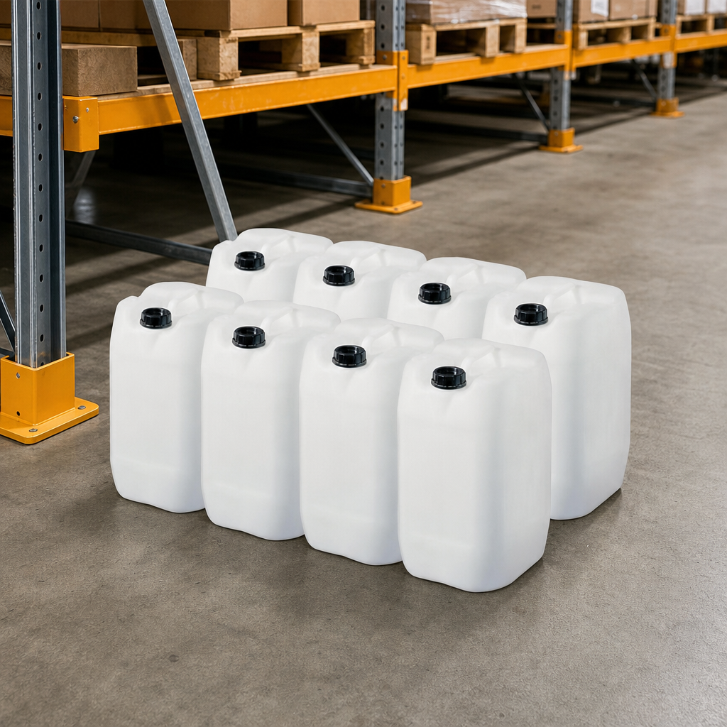 Large Plastic Jerry Cans for Liquid Storage and Transport