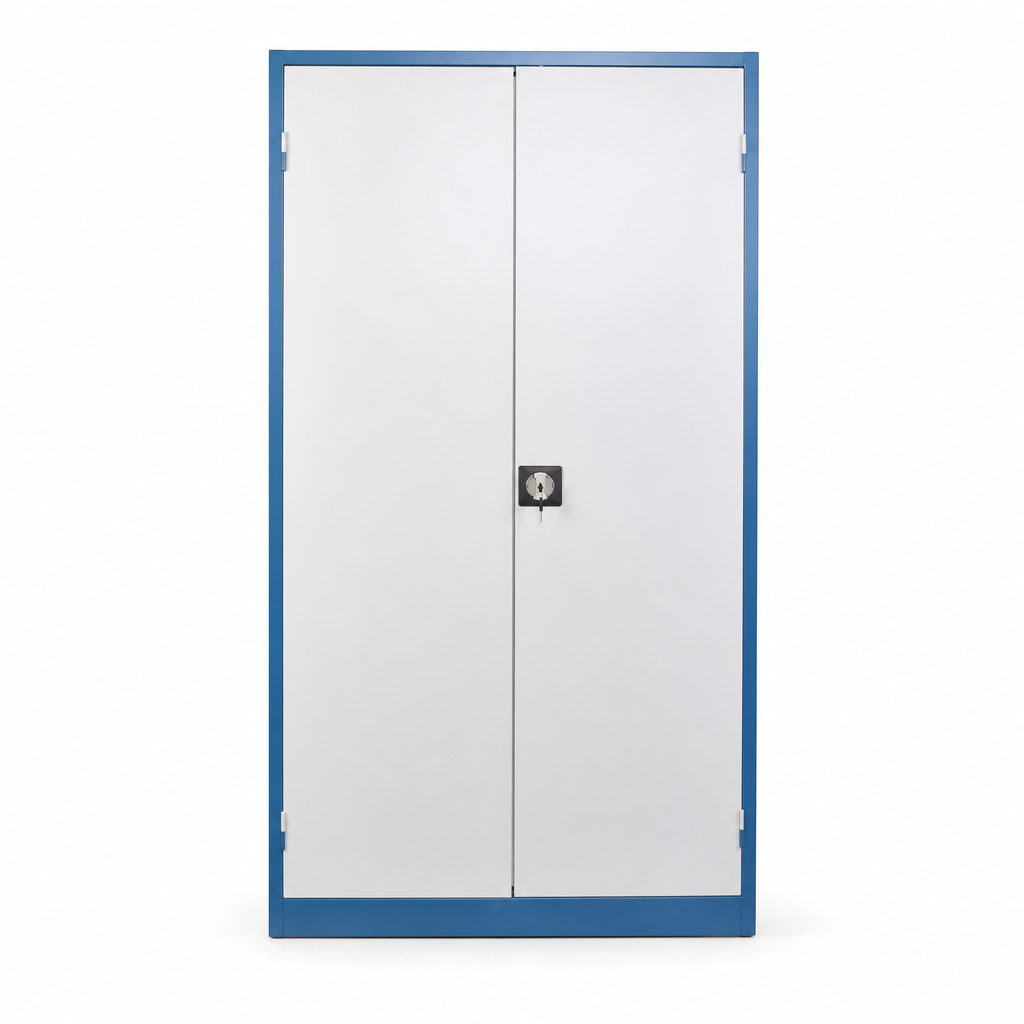 Large Tool Storage Cabinet with Louvre and Perforated Panels