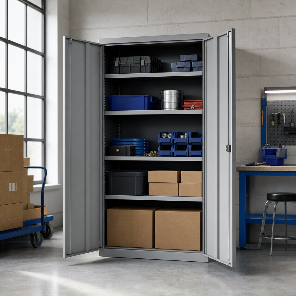 Large Volume Industrial Storage Cupboards 1830 x 1220 x 457mm