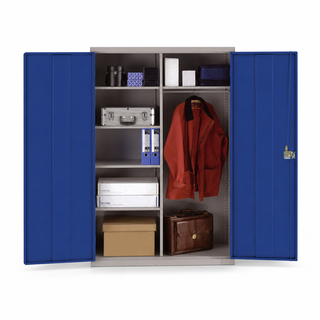 Large Volume Wardrobe Cleaning Cupboard with Antibacterial Finish