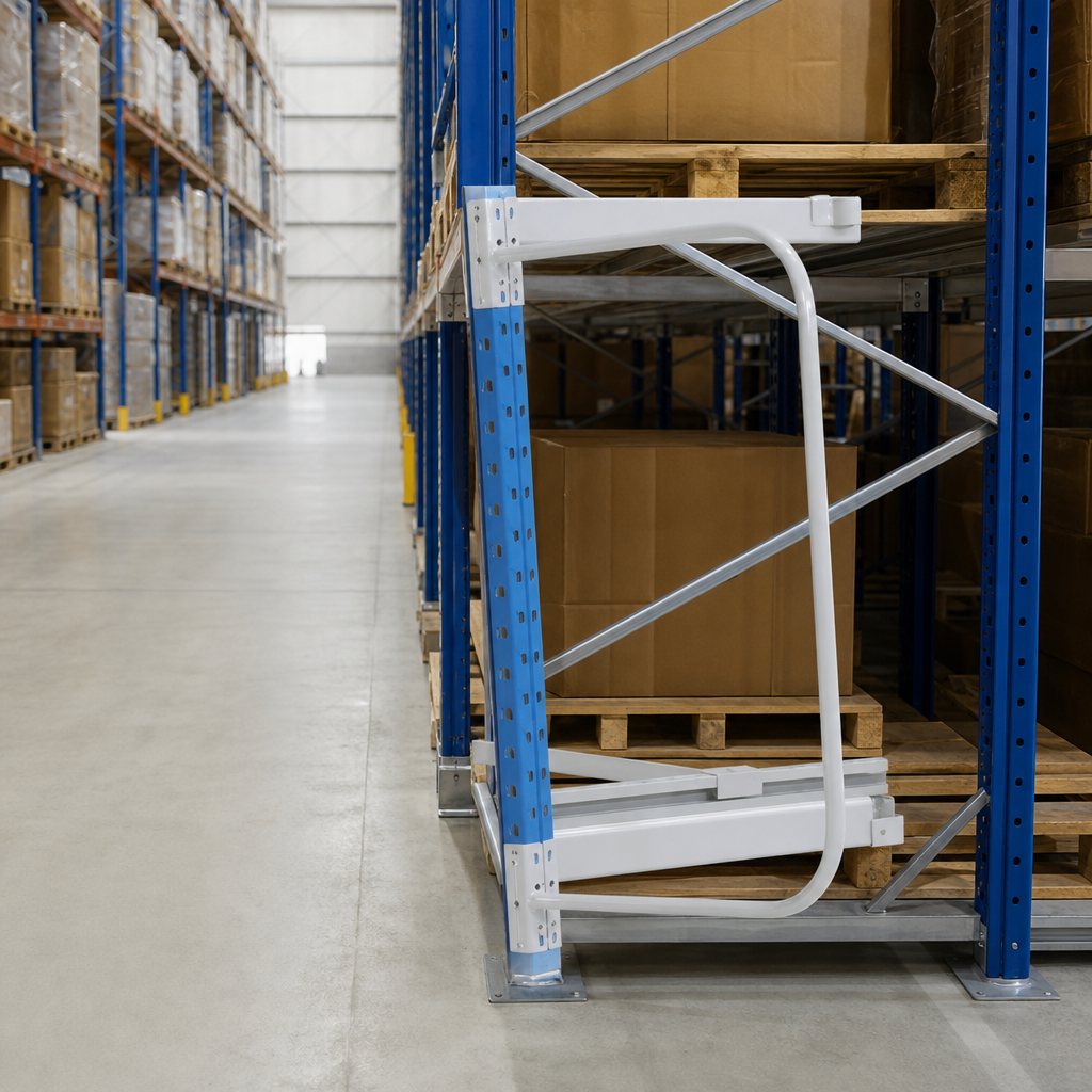 Left-Hand Vertical Divider for Arch Storage Racks