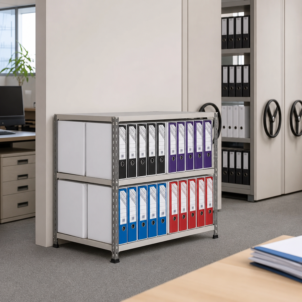 Lever Arch File Storage Unit with 40 Foolscap Files