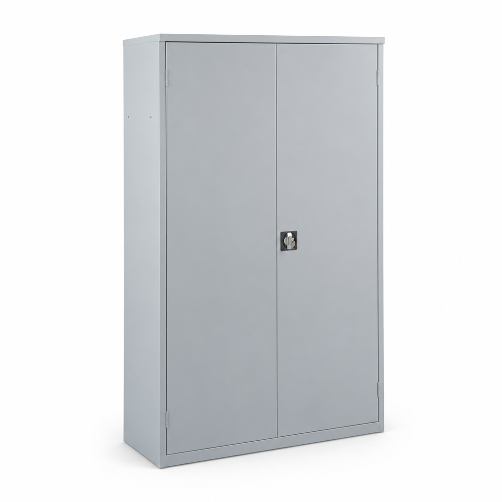 Lockable Cupboard with 63 Shallow Storage Trays