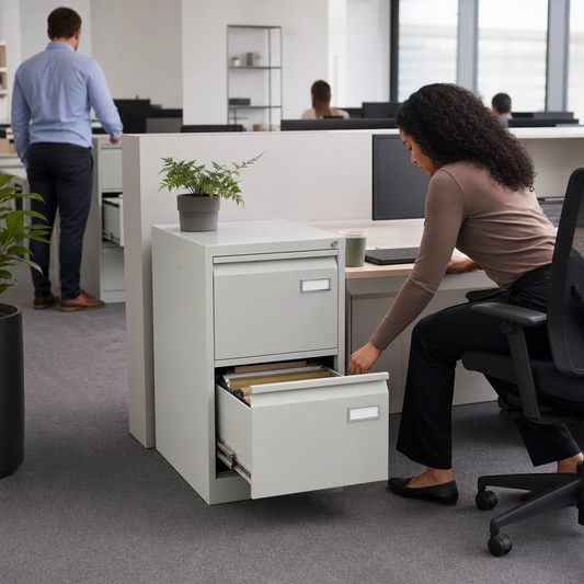 Lockable Metal Suspension Filing Cabinets with 2–4 Drawers