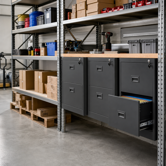 Lockable Metal Suspension Filing Cabinets with 2–4 Drawers