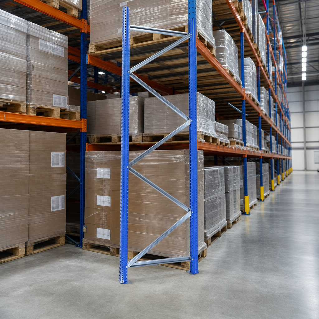 Long Span Shelving Upright Frame