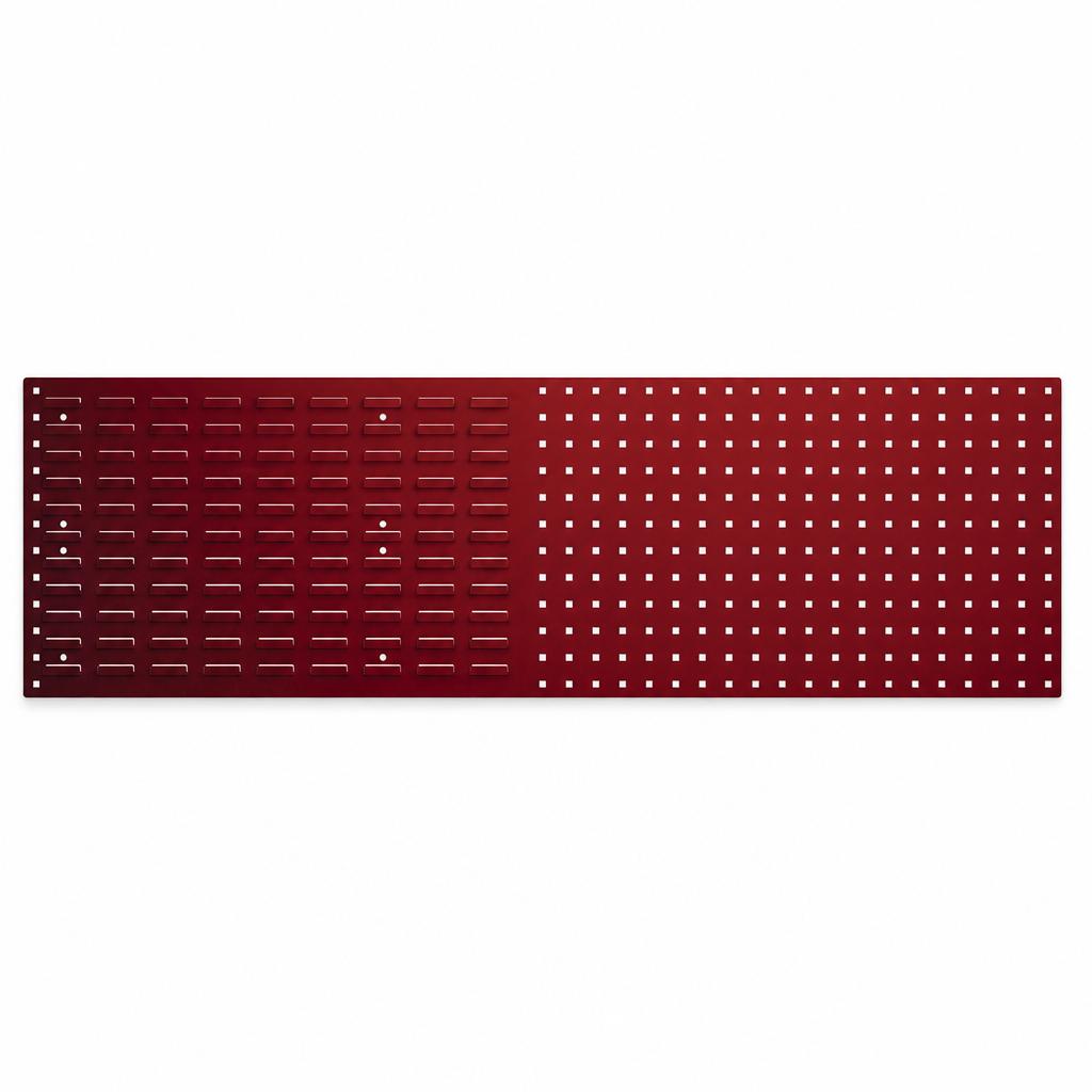 Louvre and Perforated Steel Tool Storage Panels