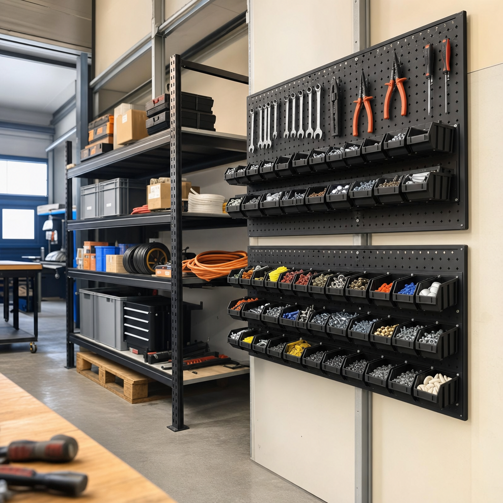 Louvre Panel Tool Storage System Pack of 2