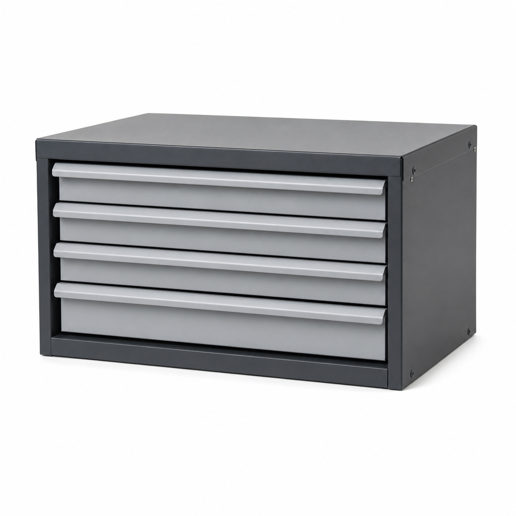 Low Multi Drawer Tool Storage Cabinet 250x650x525mm