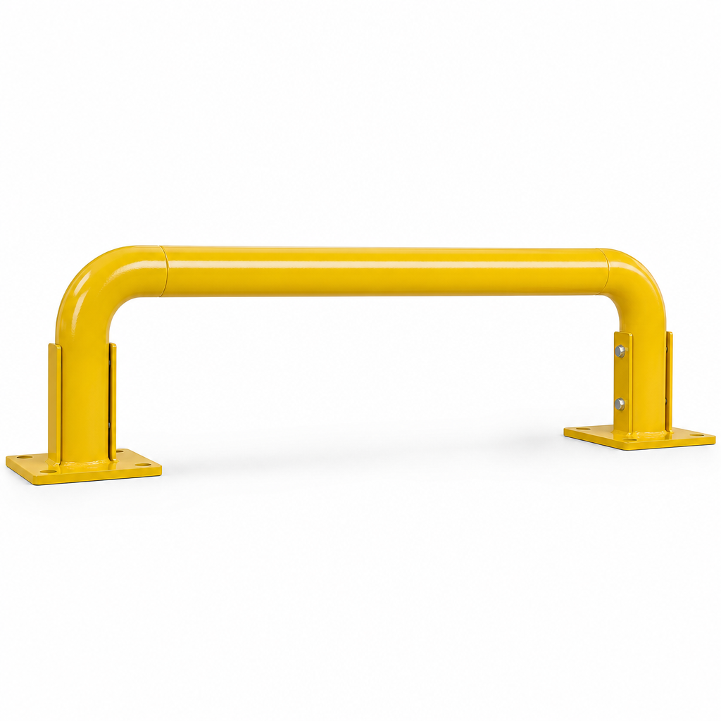 Low Traffic Steel Safety Barrier with 89mm Diameter Beam