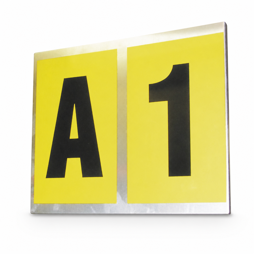 Magnetic and Self-Adhesive Wayfinding Identification Signs