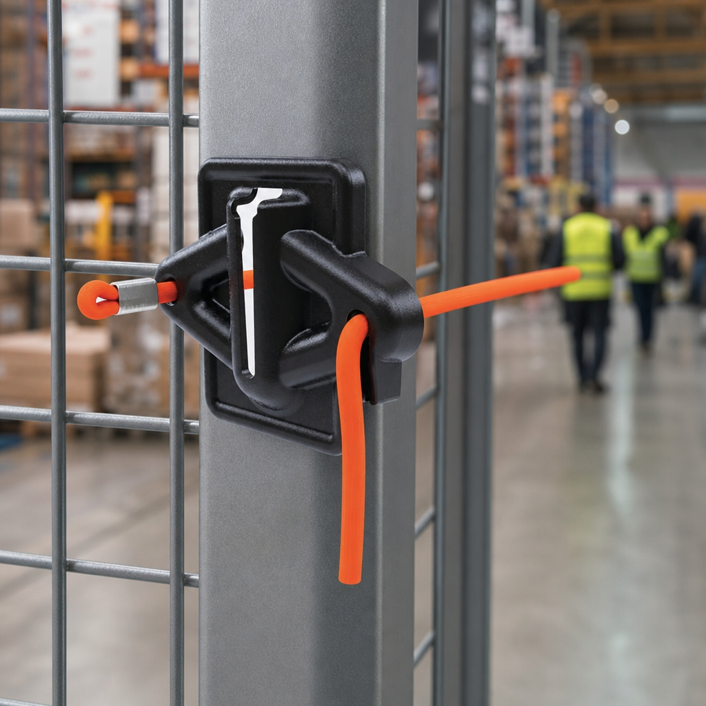 Magnetic & Cord Strap Holder and Receiver