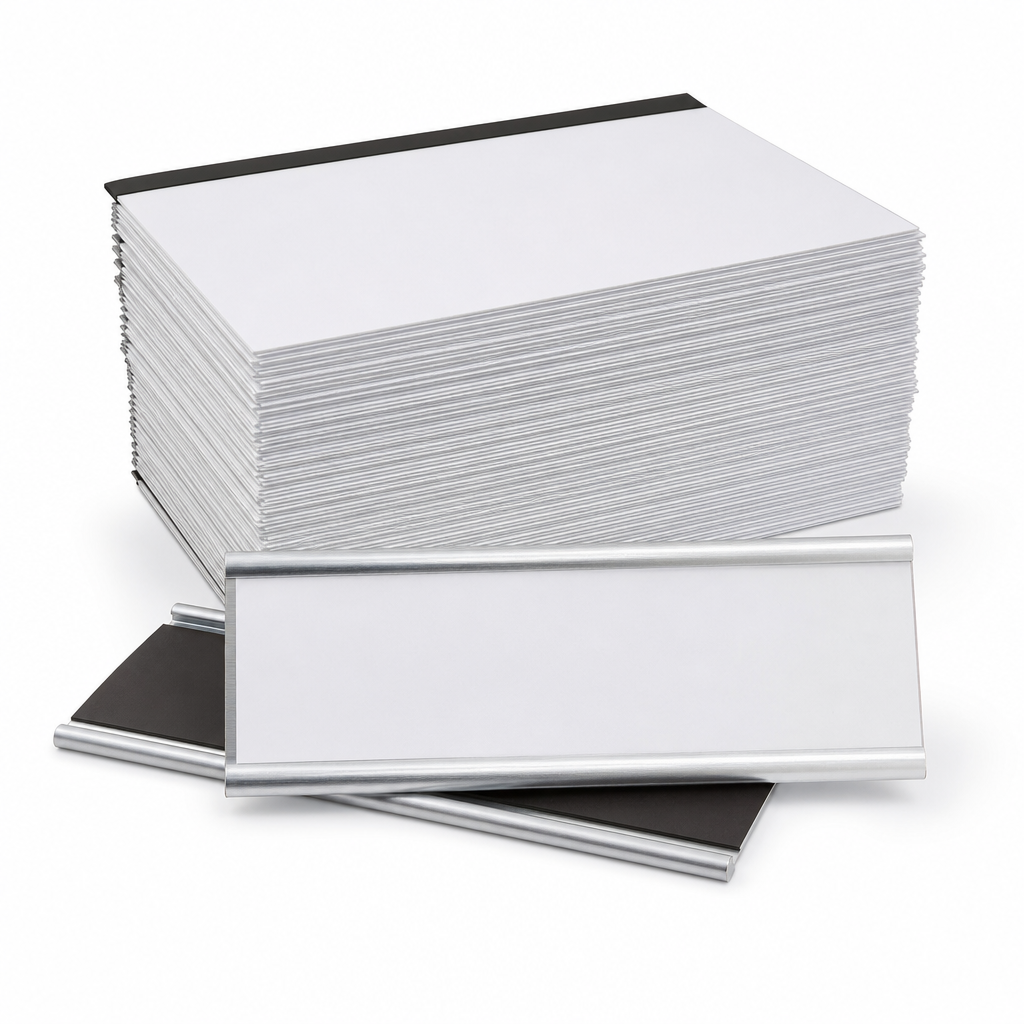 Magnetic Easy-Wipe Location Labels Pack of 100