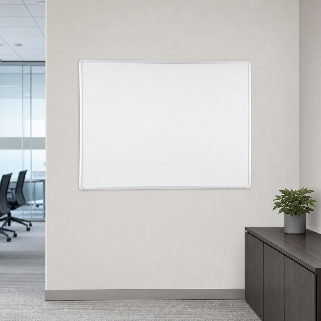 Magnetic Enamel Whiteboard 1200 x 3000mm