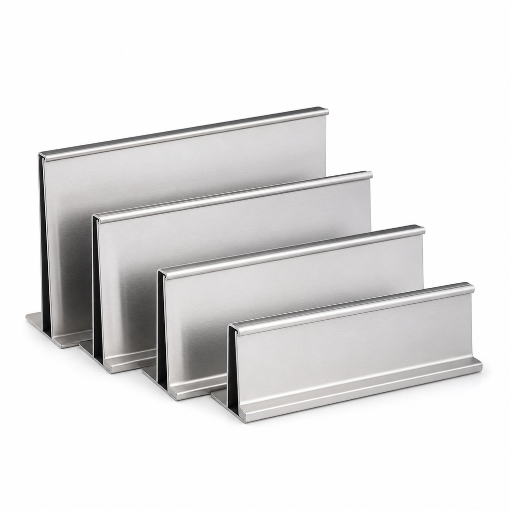 Magnetic Label Holders for Shelving 30–80mm High