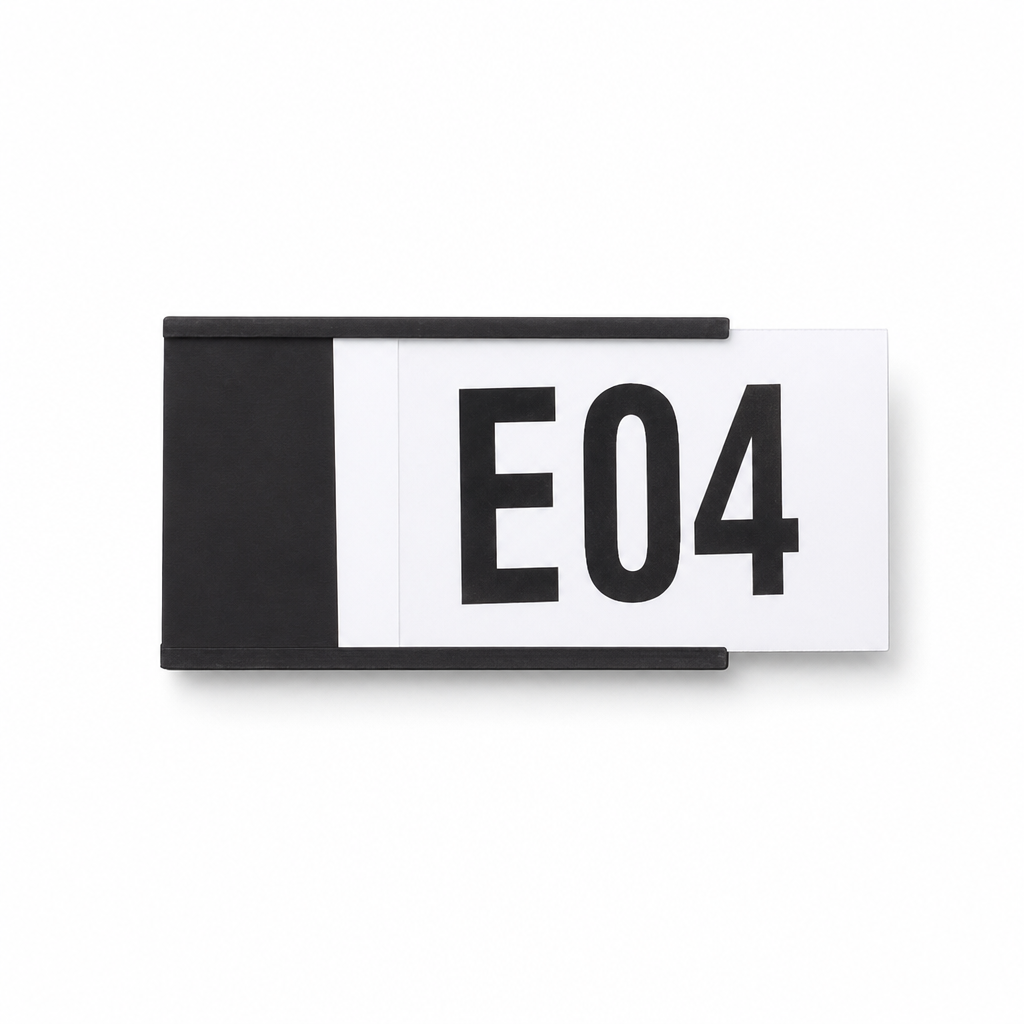 Magnetic Label Holders for Shelving