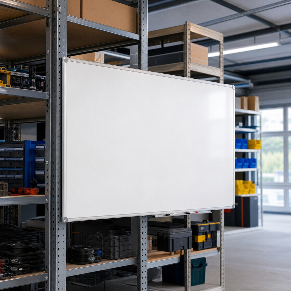 Magnetic Lacquered Whiteboard 90 x 180cm