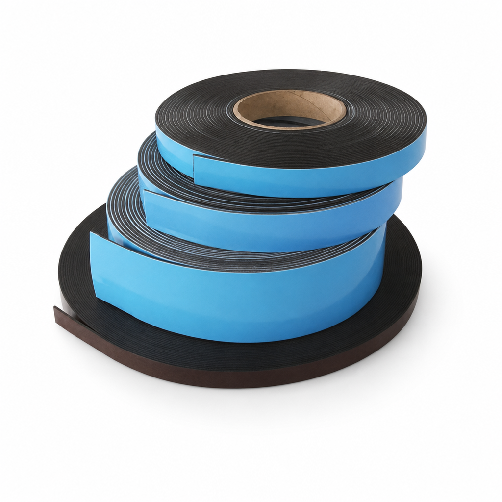 Magnetic Self-Adhesive Tape Rolls